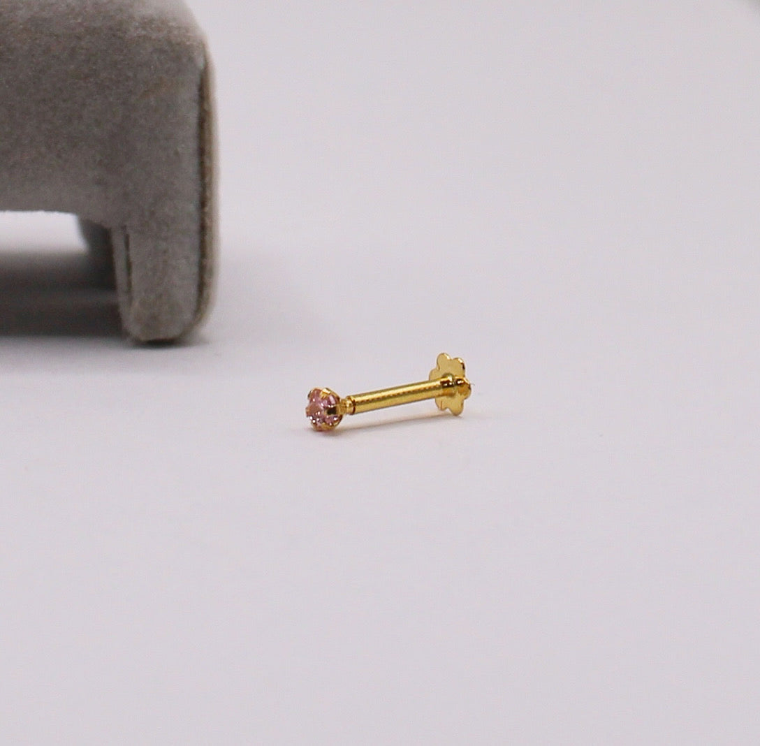 1.5 Baby Pink Stud