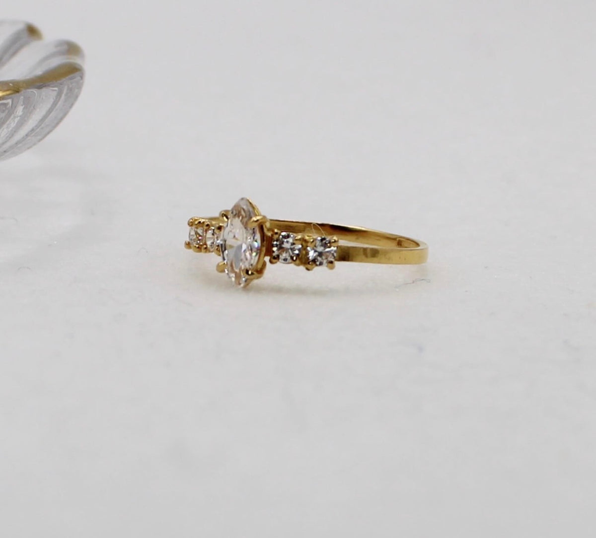 Sparkly Marquise Ring | Size N