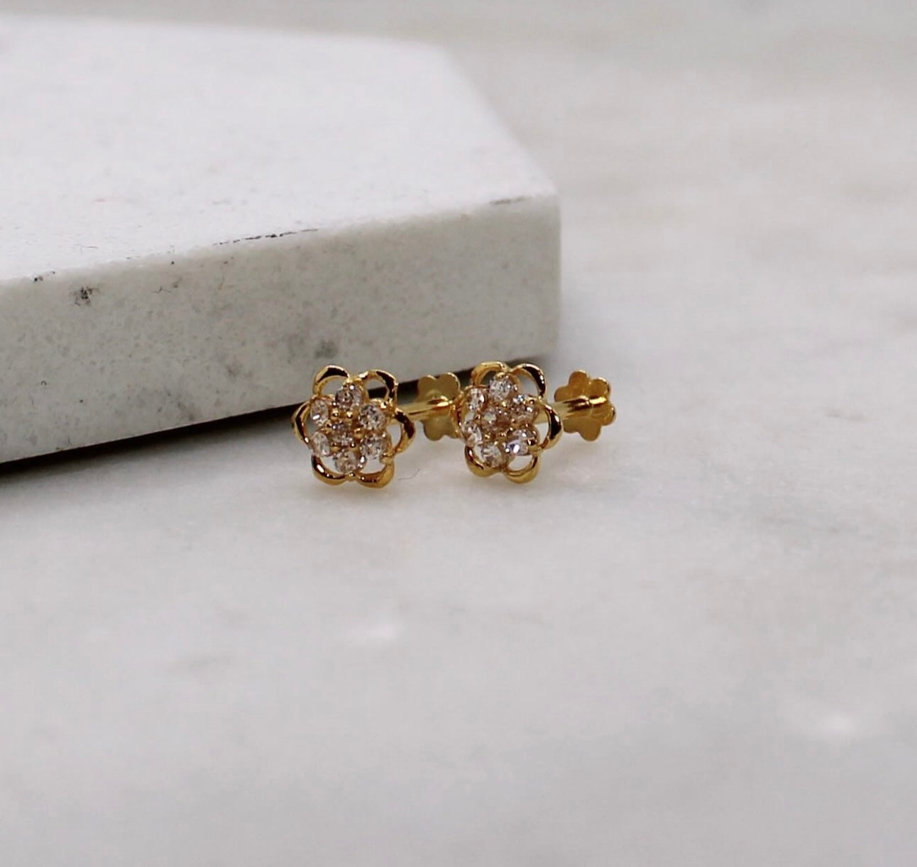 Flowery Studs