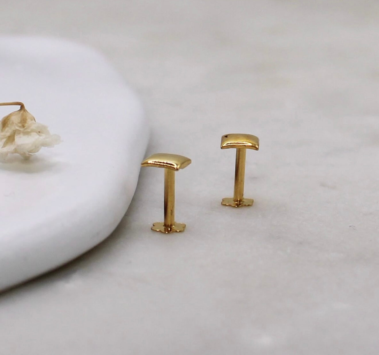 Plain Square Studs