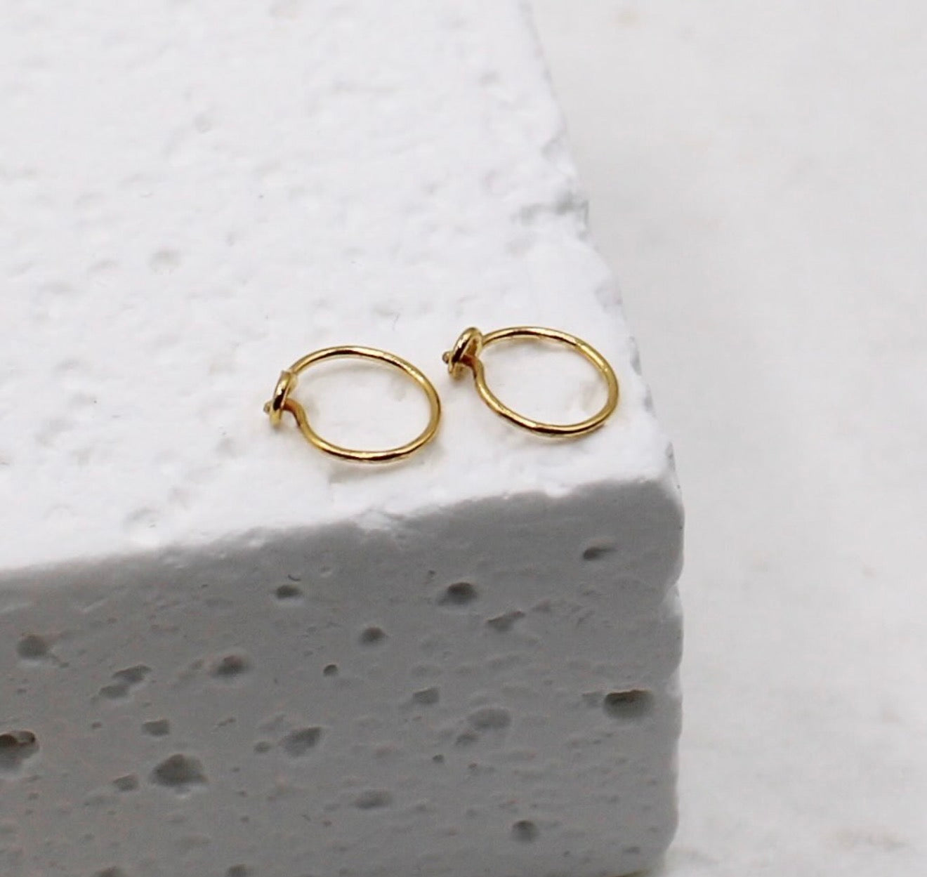 Super-Tiny Thin Hoops | 6mm