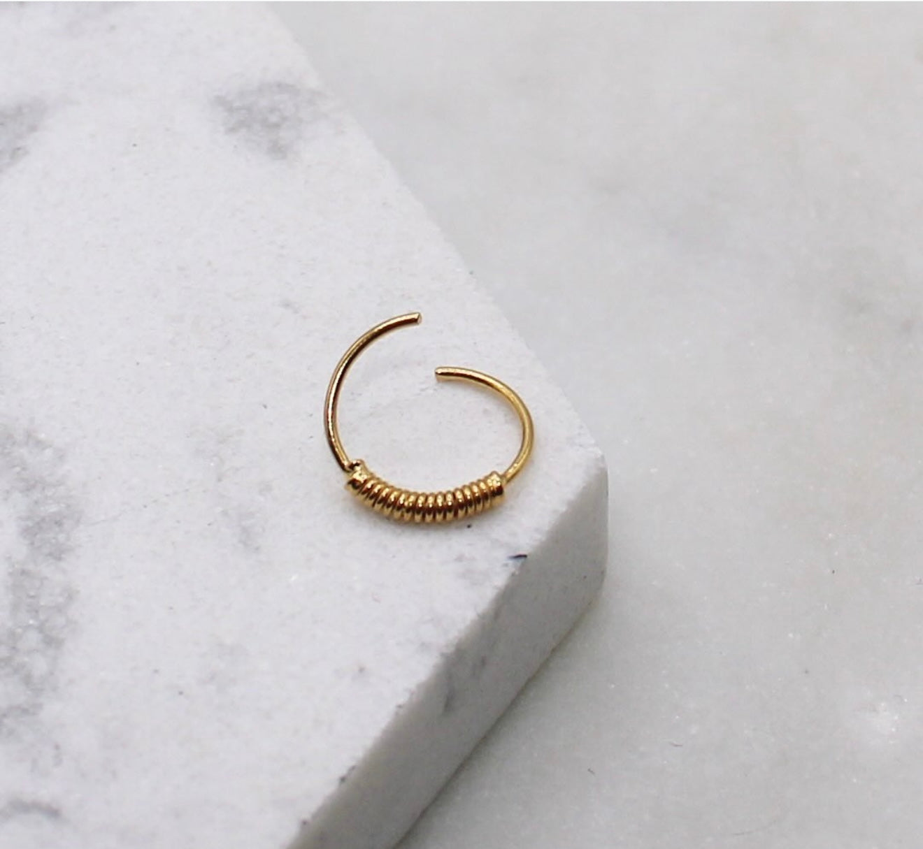 Spiral Nose Ring