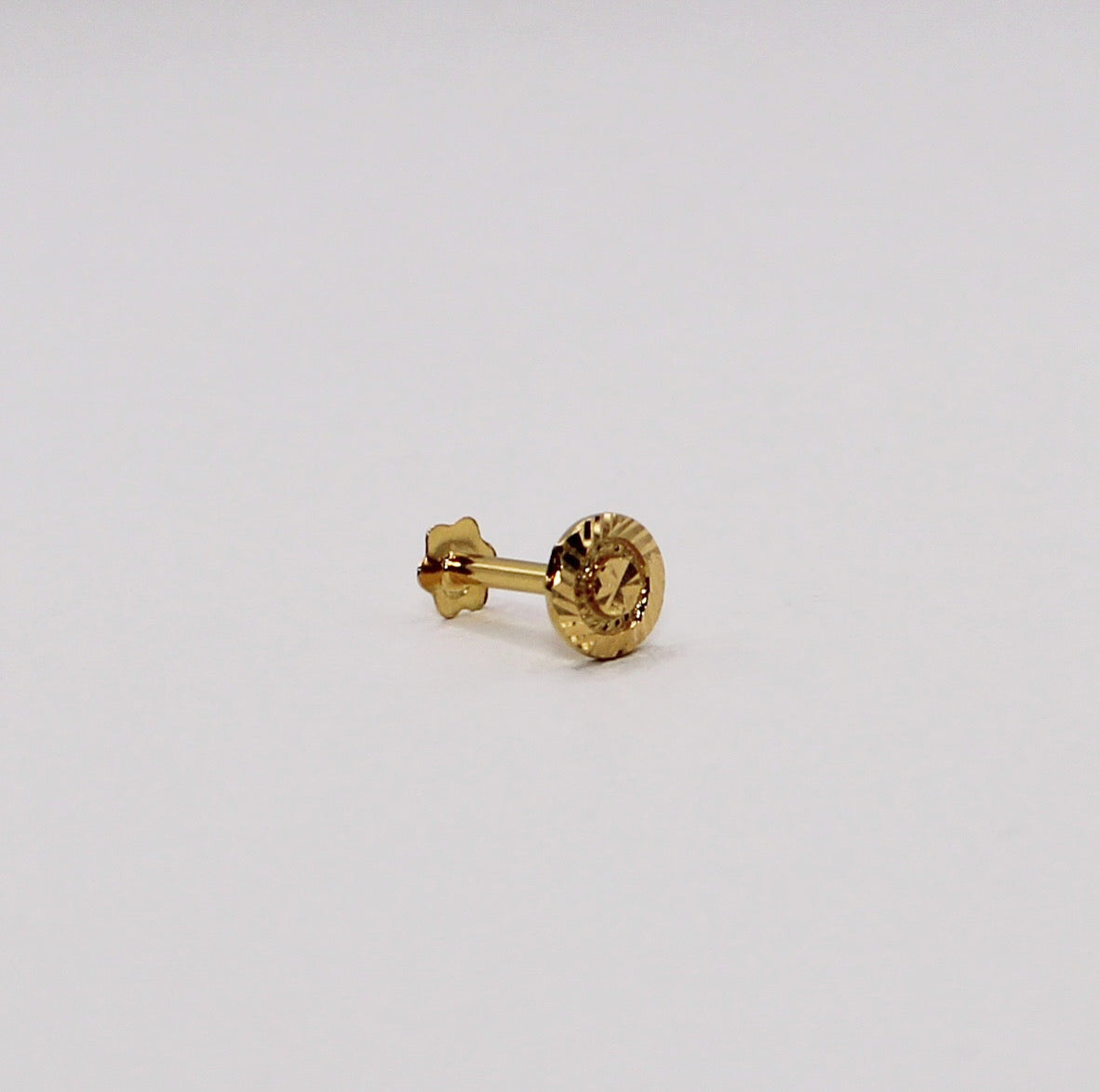 Flat Gold Stud