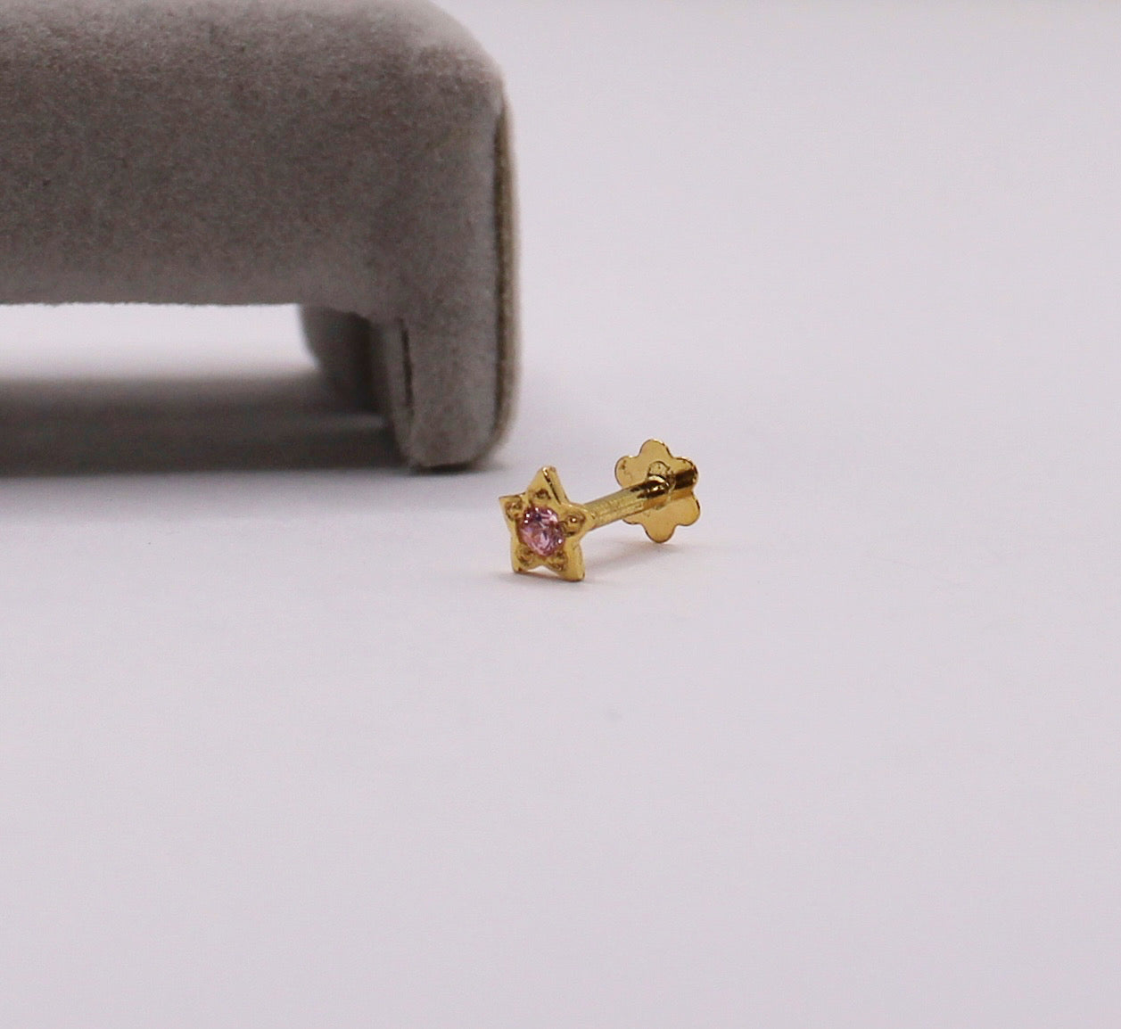 Baby Pink Star Stud