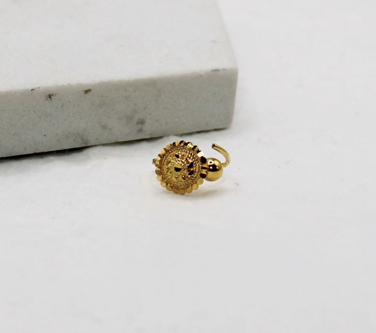 Halo Detailed Hoop | 9mm