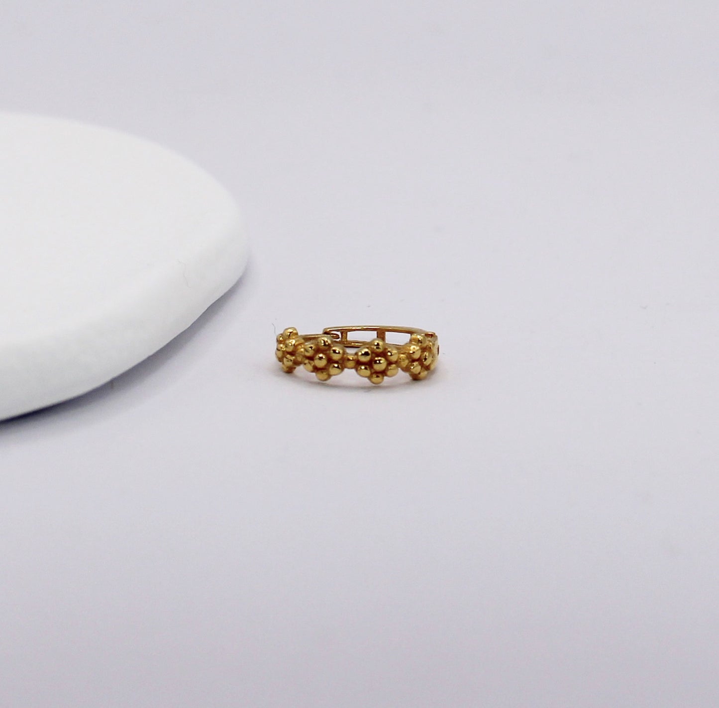 Four-flower Hoop | 9mm