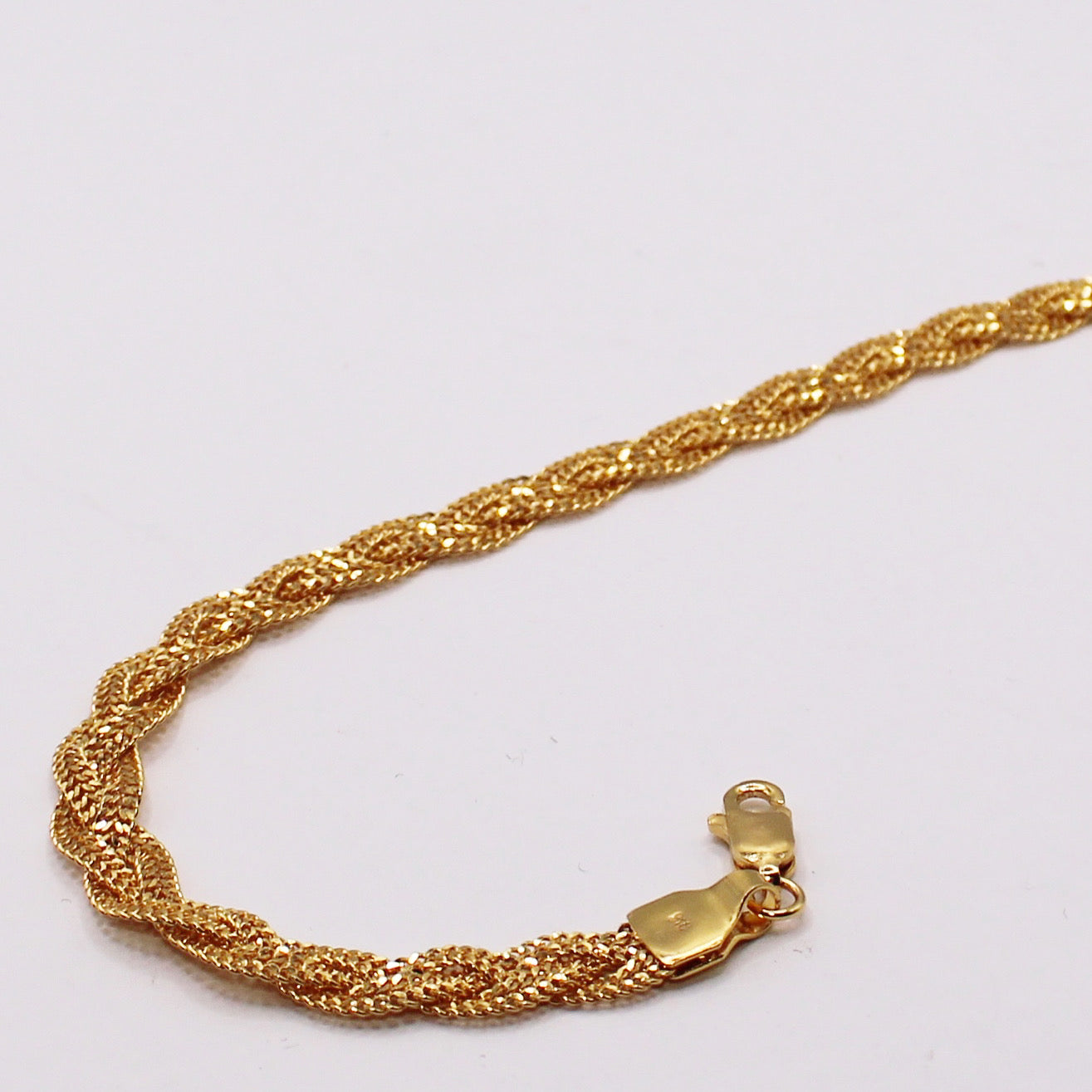 Flat Plaited Bracelet