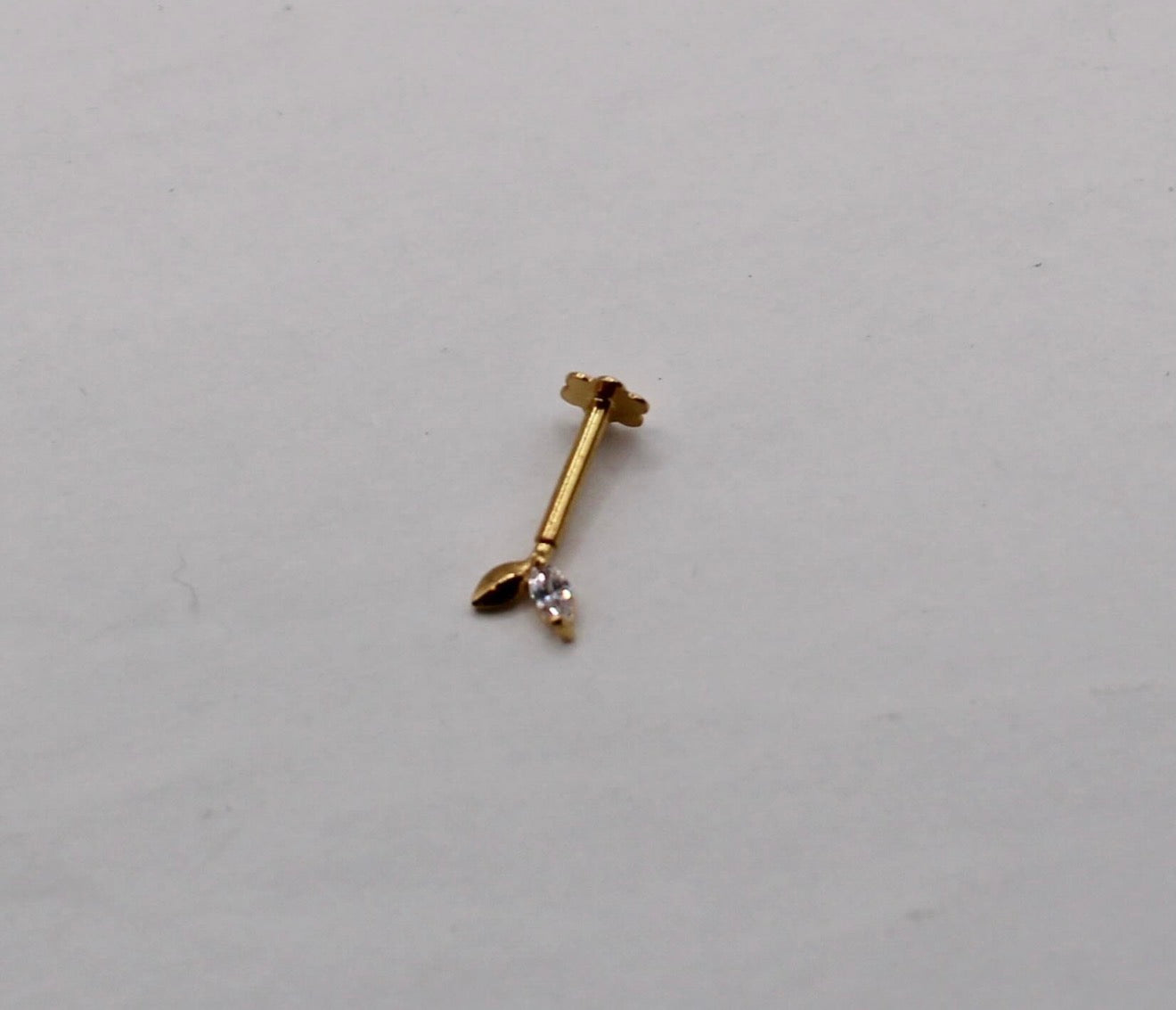 Vertical Helix Piercing Tulip Stud | 4mm