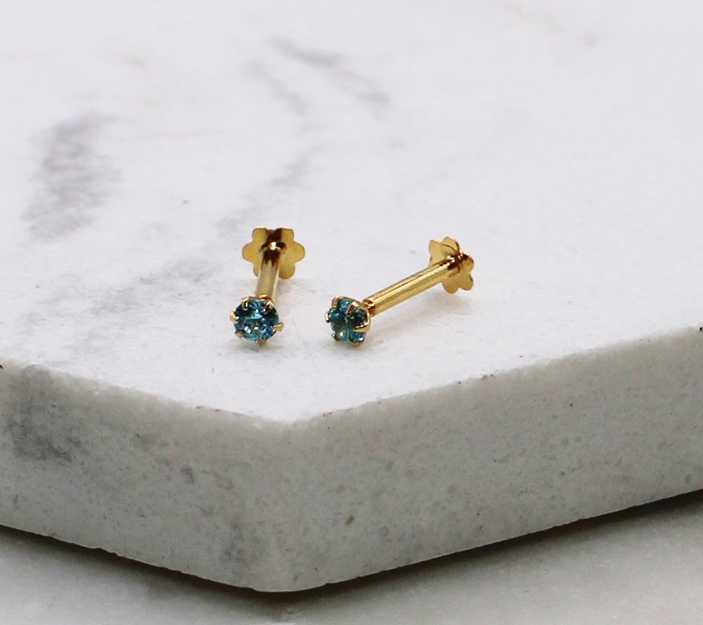Blue Studs