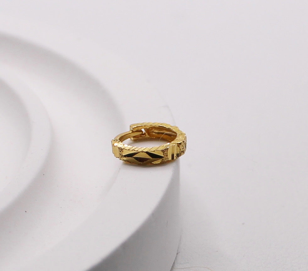 6mm Gold Hoop