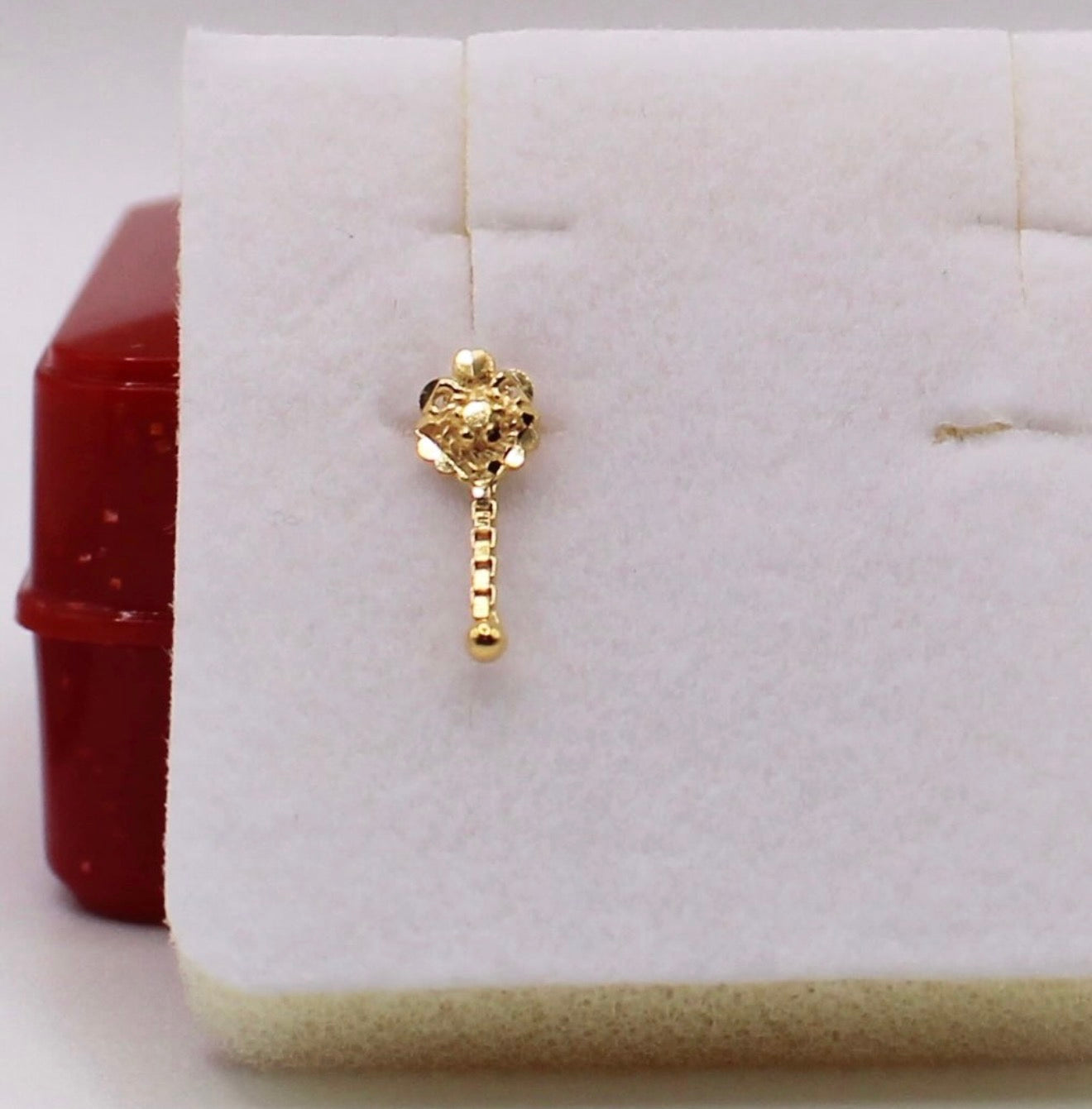 Dainty Chain Stud | 14carat