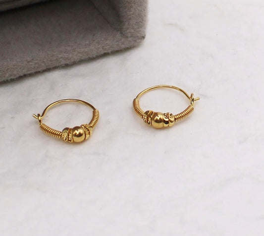 Simple Mini Hoops | 9mm