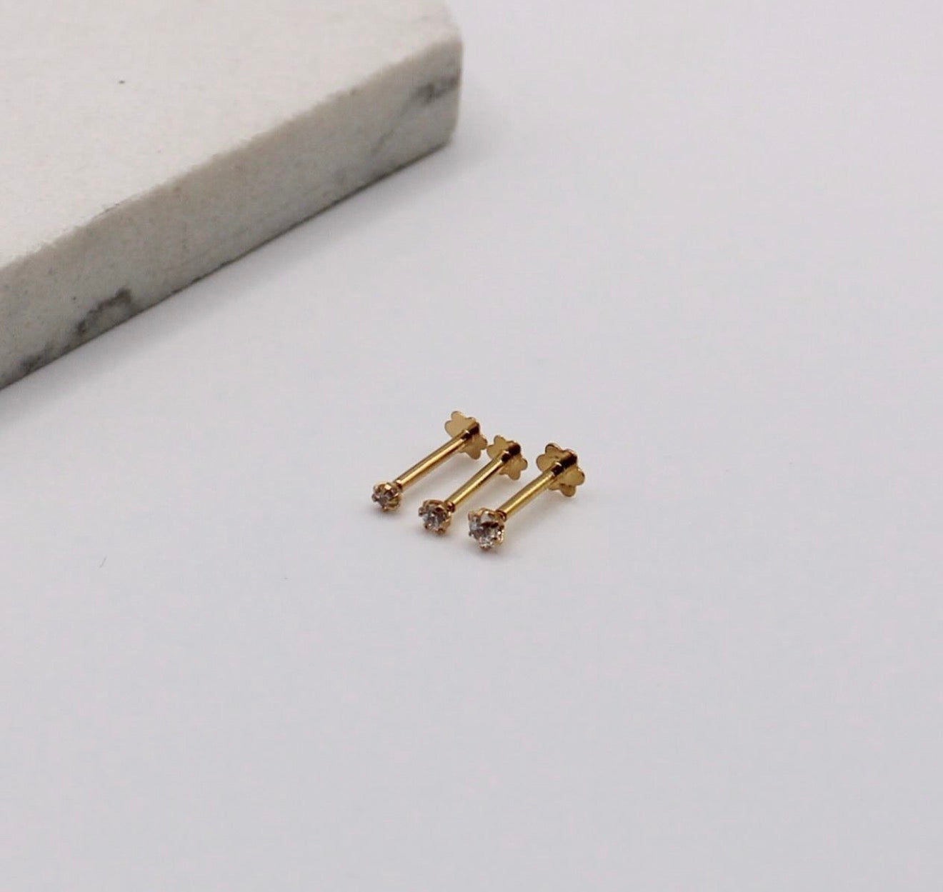 Tiny Cubic Zirconia Stud