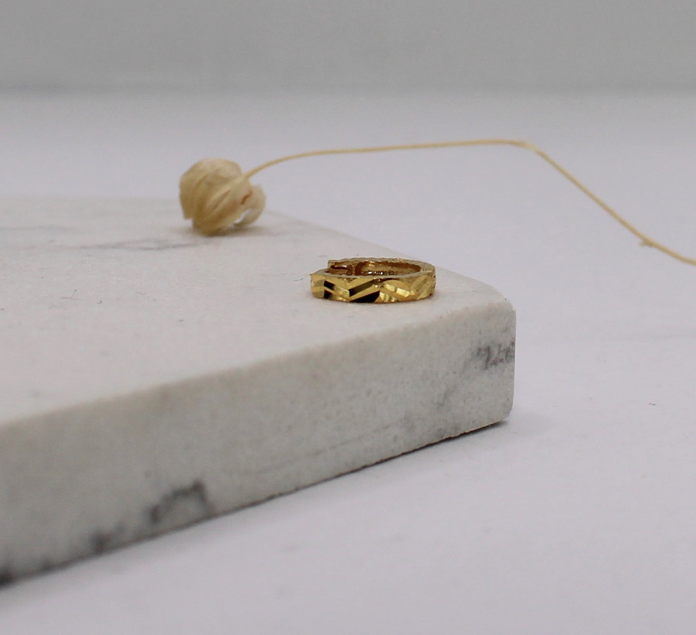 Solid Detailed Hoop | 7mm