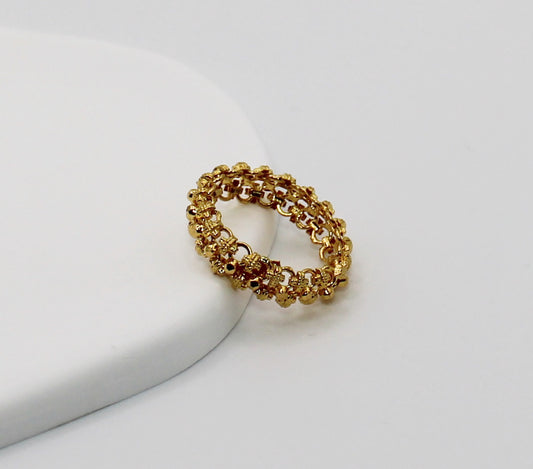 Bendy 22carat Ring