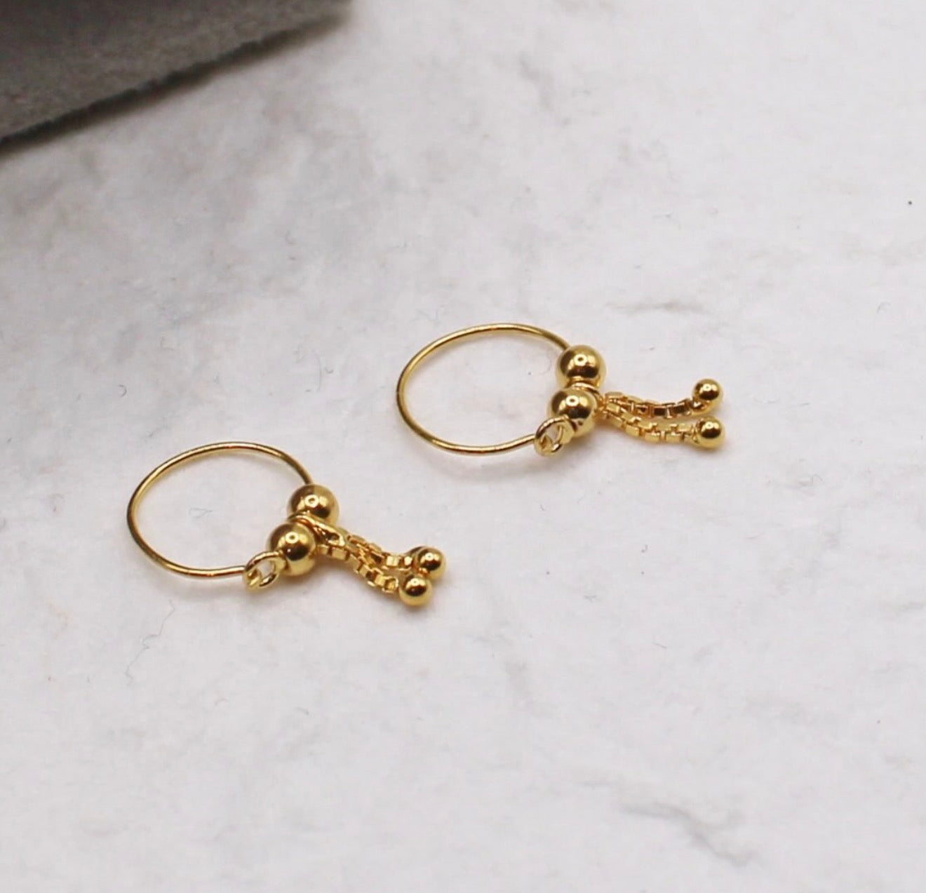 Plain Mini Drape Hoops | 9mm