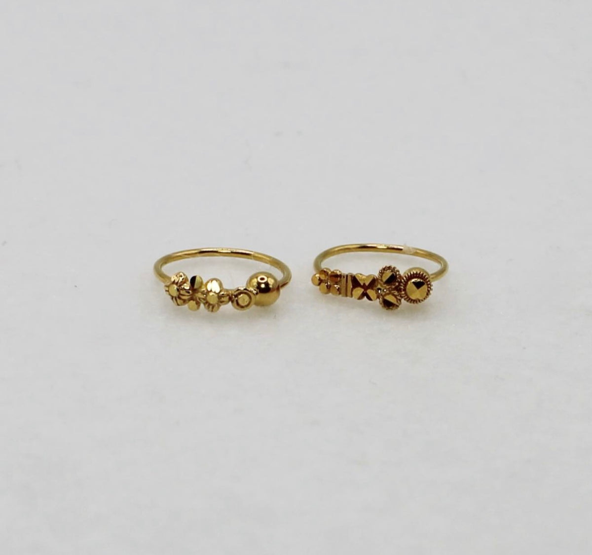 Detailed Traditional Hoop | 18carat