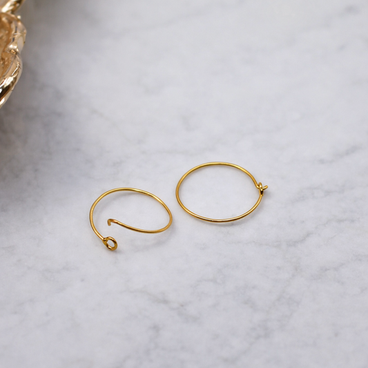 Super Dainty Minimal Hoops