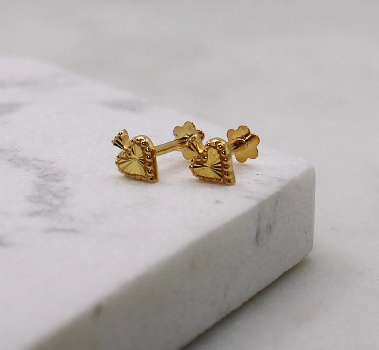 Small Spade Studs