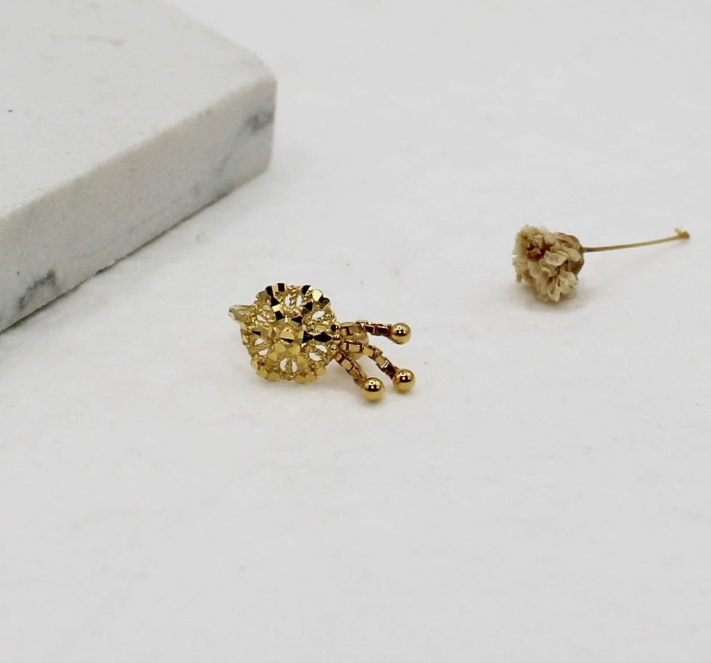 Hexagon detailed Hoop