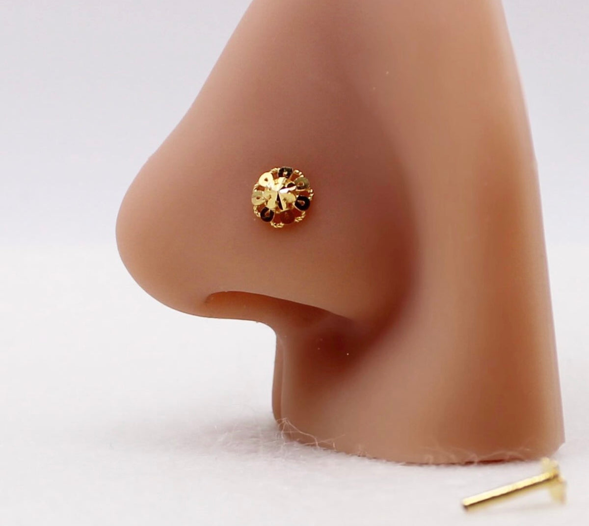Shiny Gold Studs