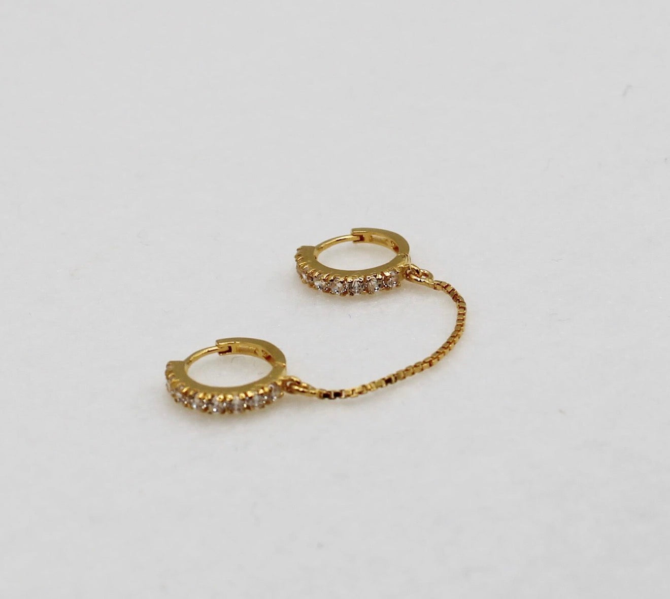 Chain With Double Hoop | 18carat