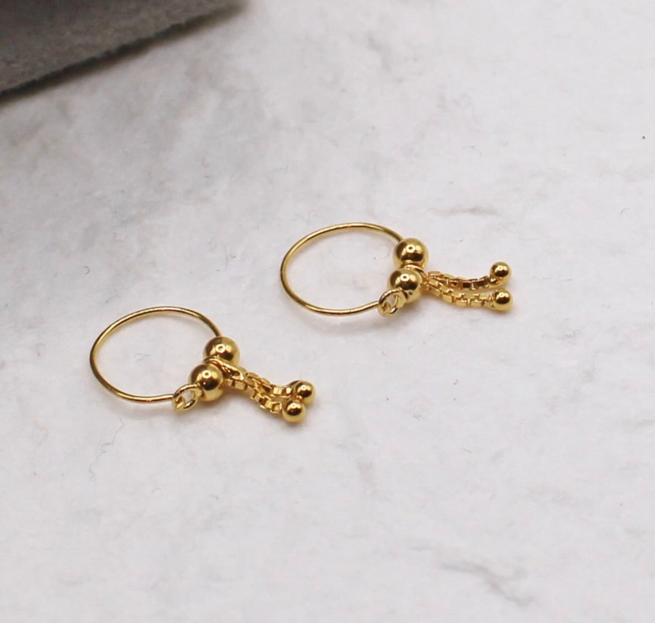 Plain Mini Drape Hoops | 9mm