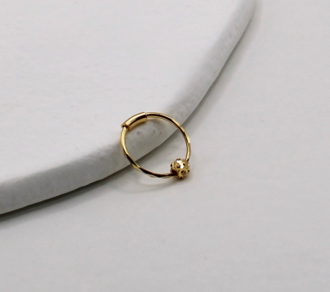 Dainty Ball Hoop