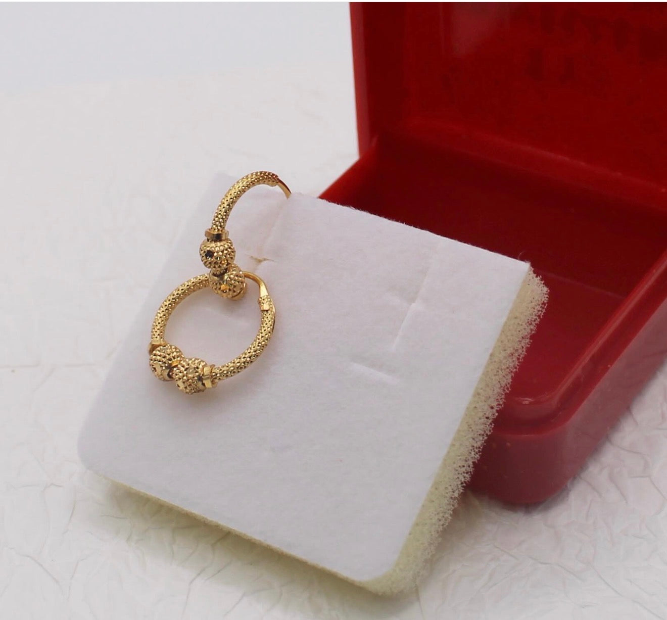 Small Twin-Ball Hoops | 11mm