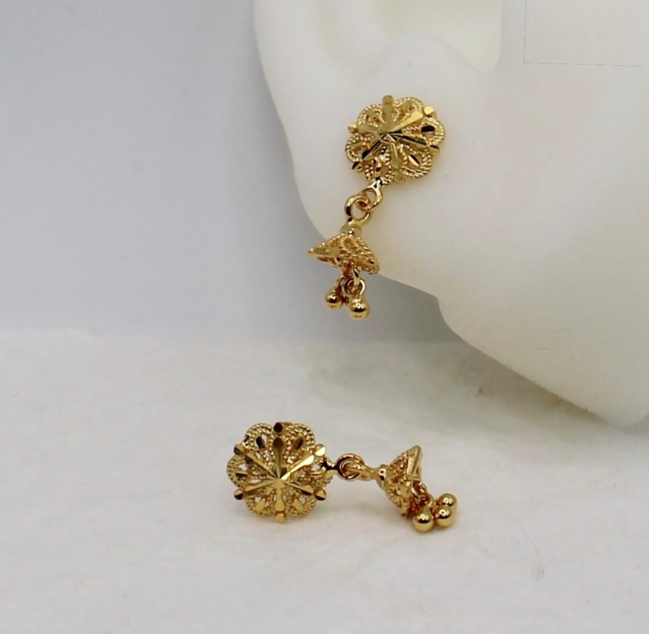 Super Mini Bloom Jhumki Studs