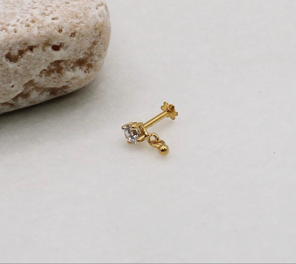 Single Drop Stud | 18carat