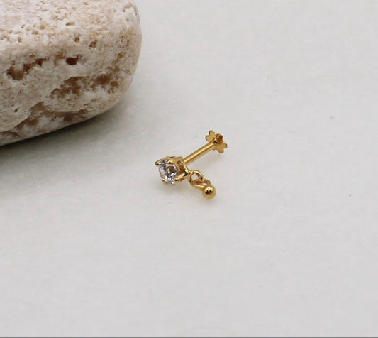 Single Drop Stud | 18carat