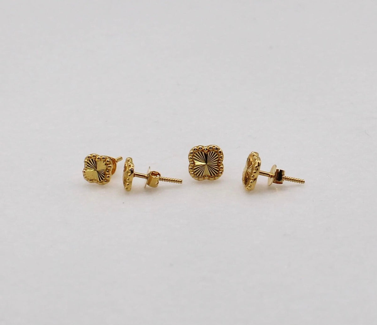 Mini Clover Studs | 18carat