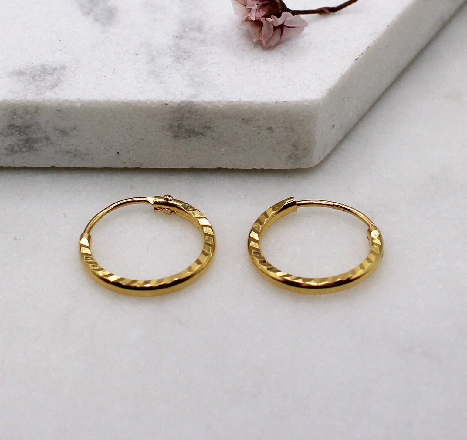22carat Hoops | 12mm