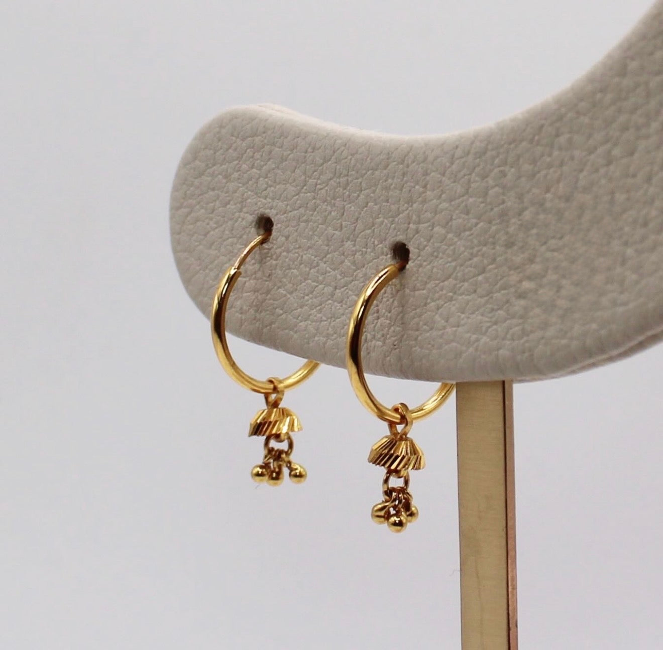 Removable Mini Jhumka Hoops