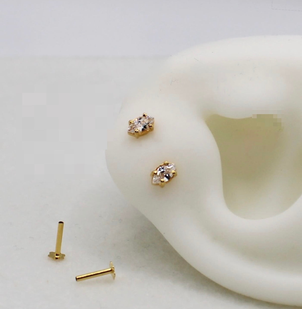Marquise Studs | 18carat
