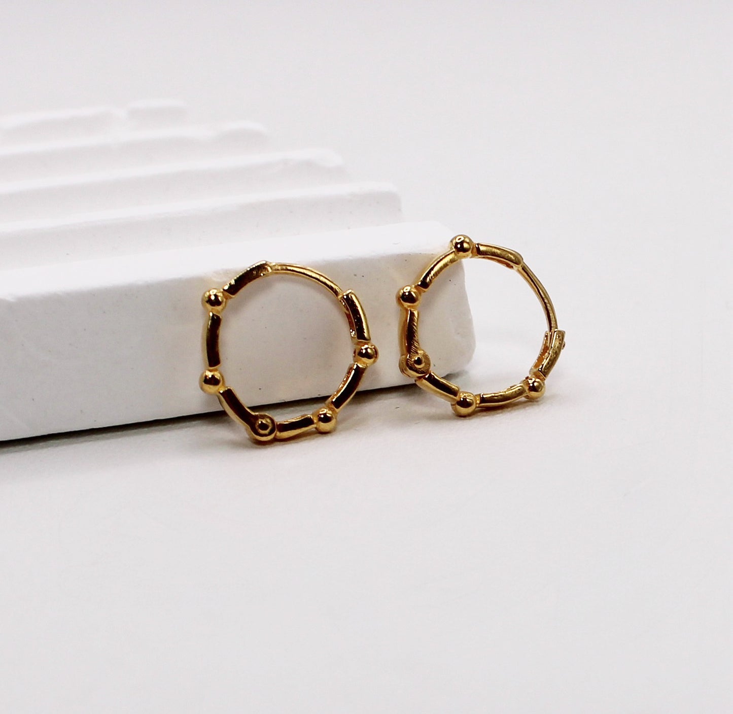 Small Hexagon Hoops