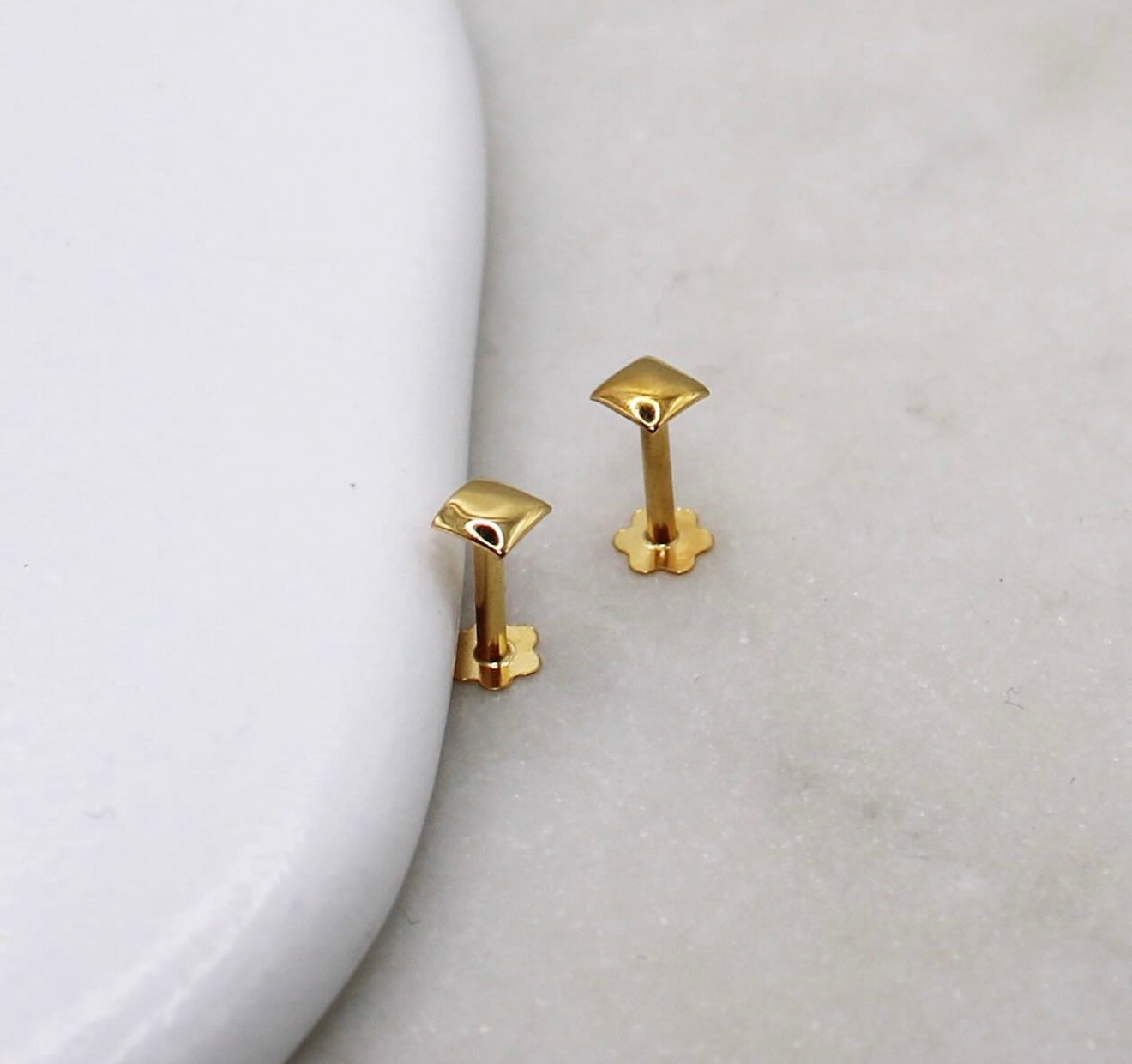 Plain Square Studs