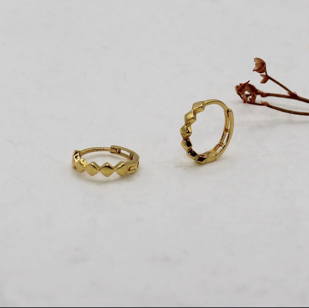 Zigzag Huggies | 9mm