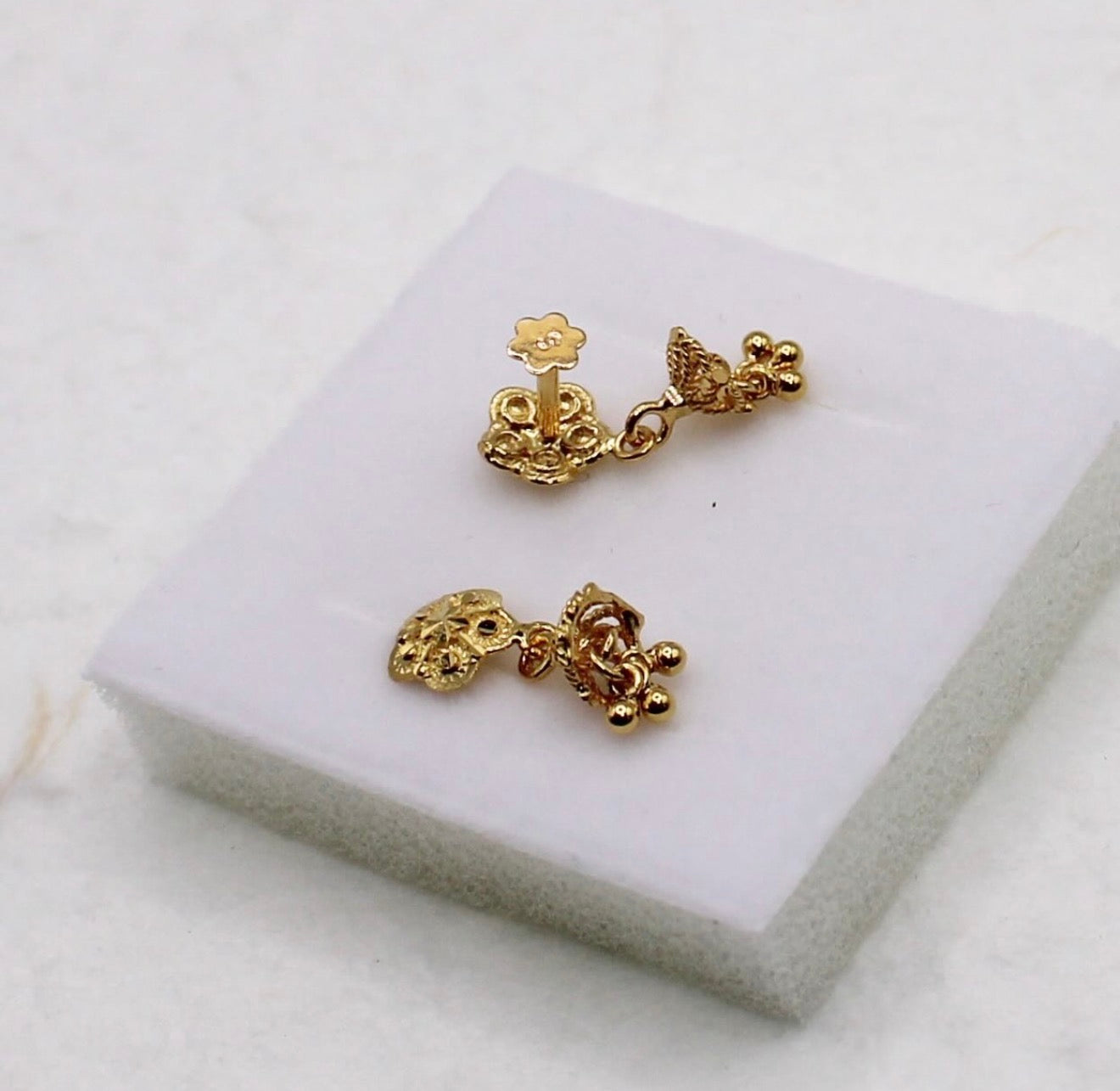 Super-mini Flower Jhumka