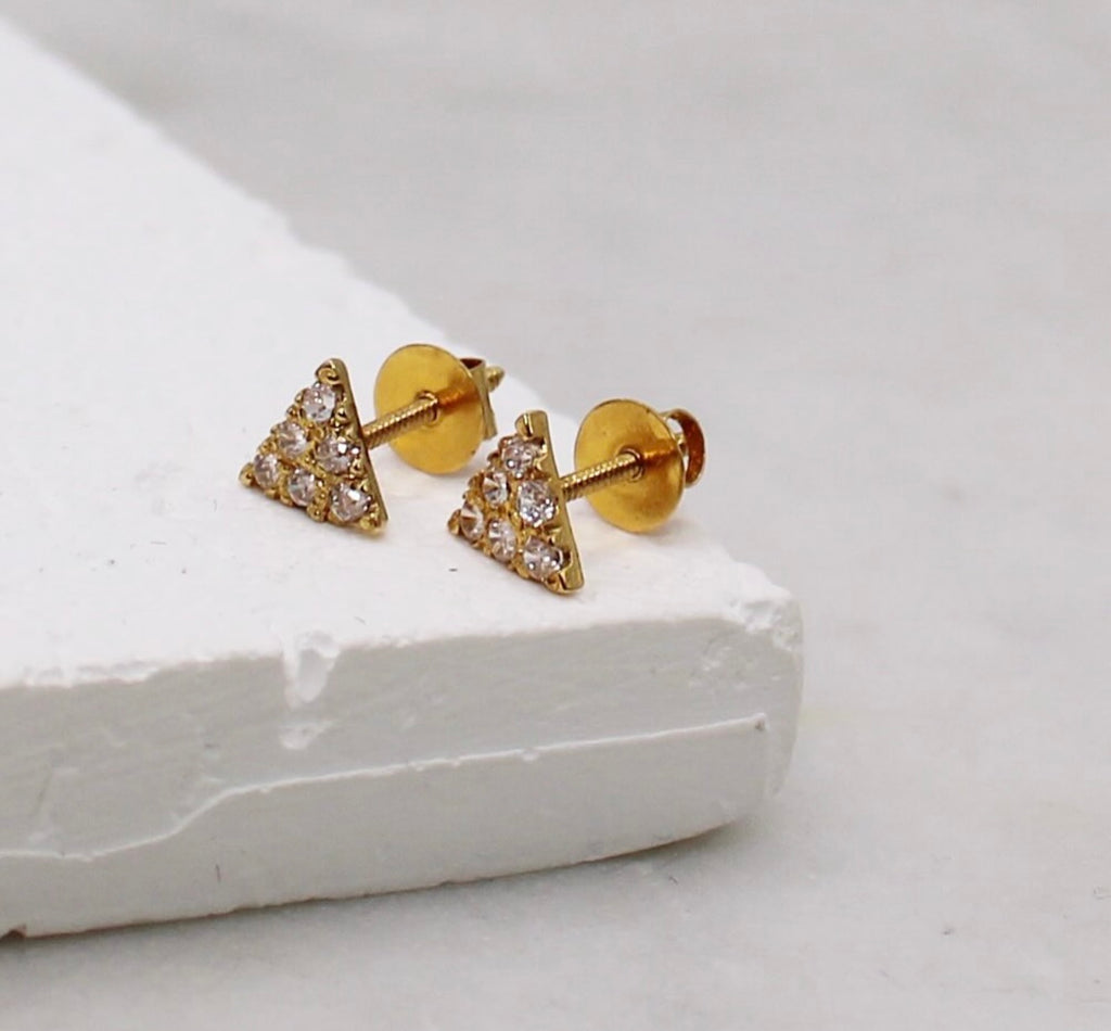 5.5mm Mini Triangle Studs