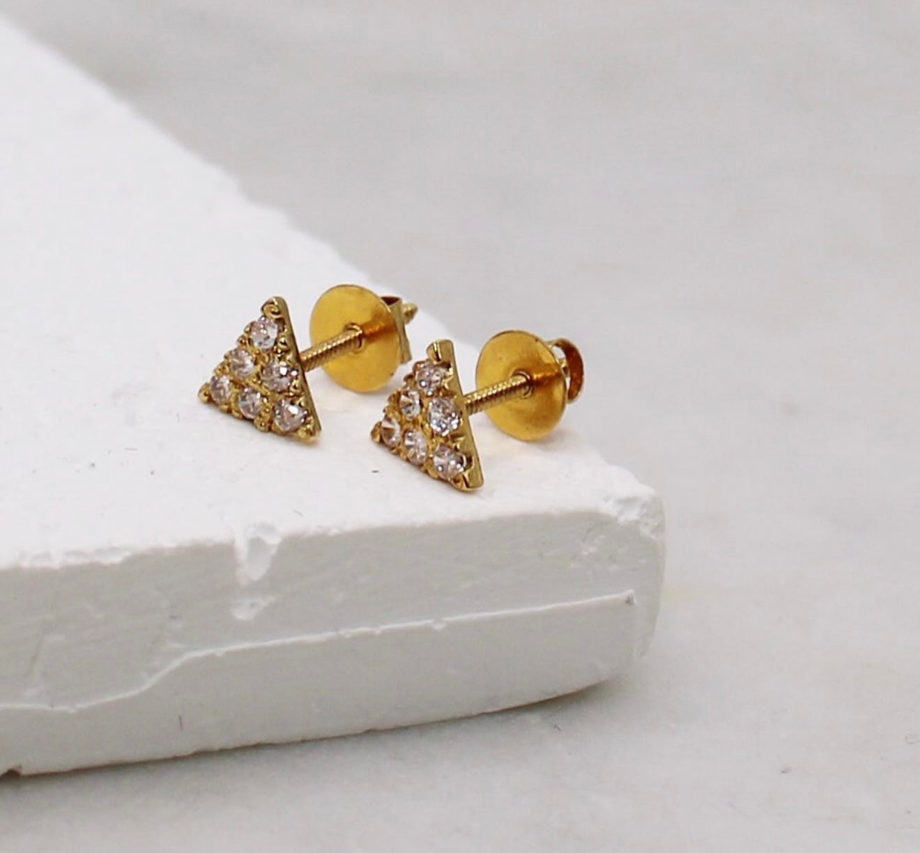 5.5mm Mini Triangle Studs