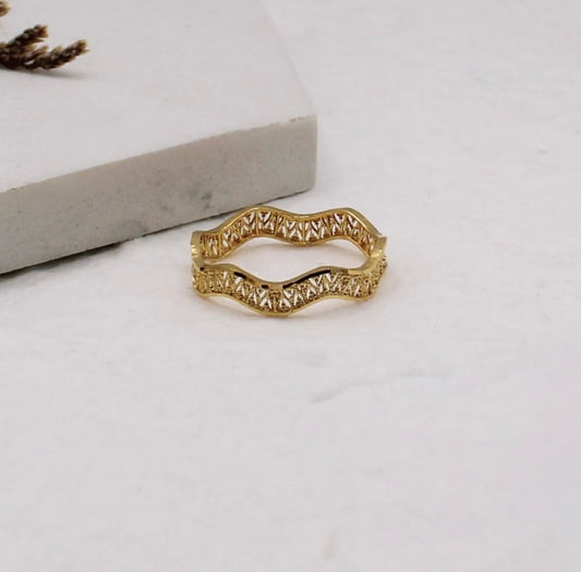 Wavy Ring | Size R
