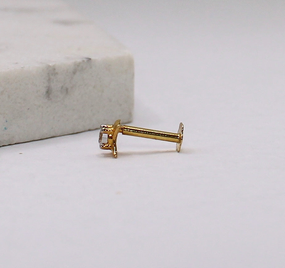 Cubic Zirconia Stud