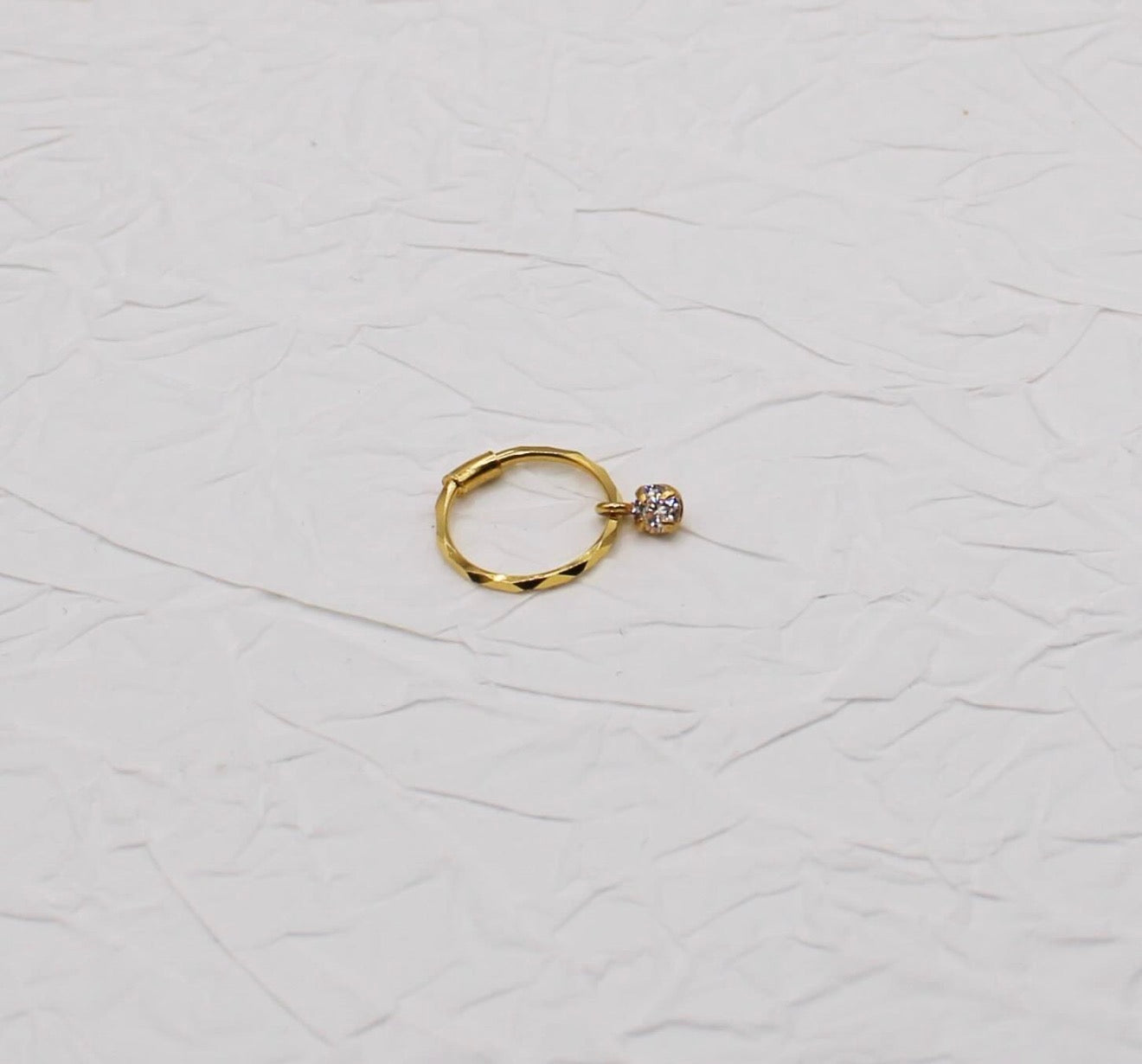 Diamanté Hoop | 8.5mm