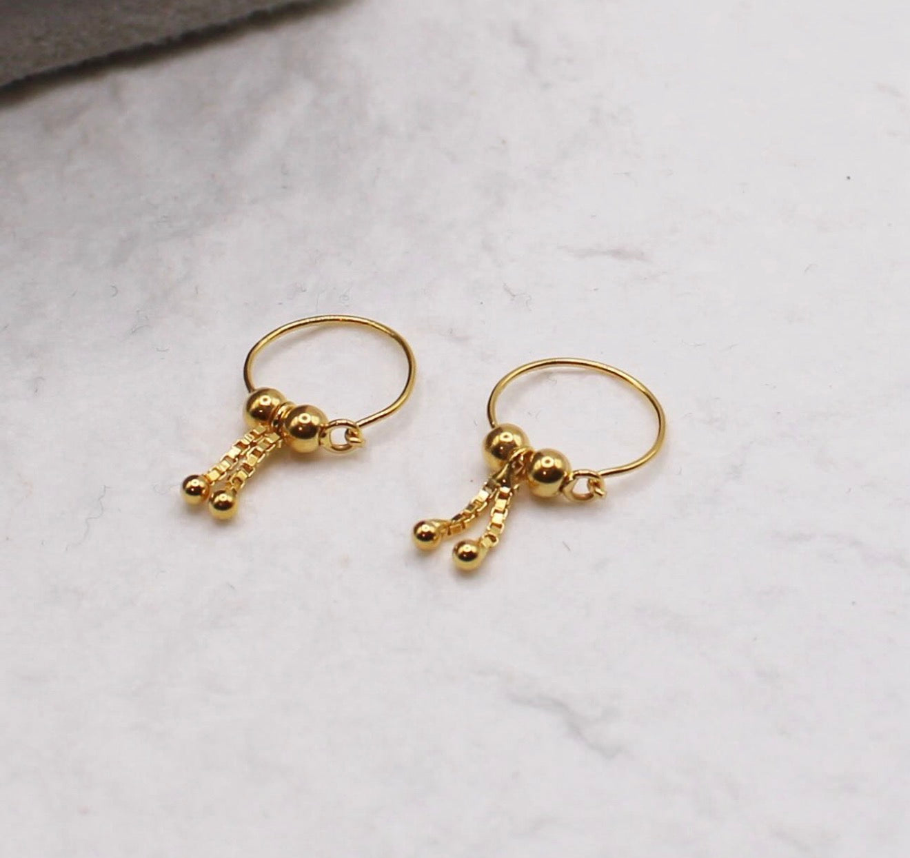 Plain Mini Drape Hoops | 9mm