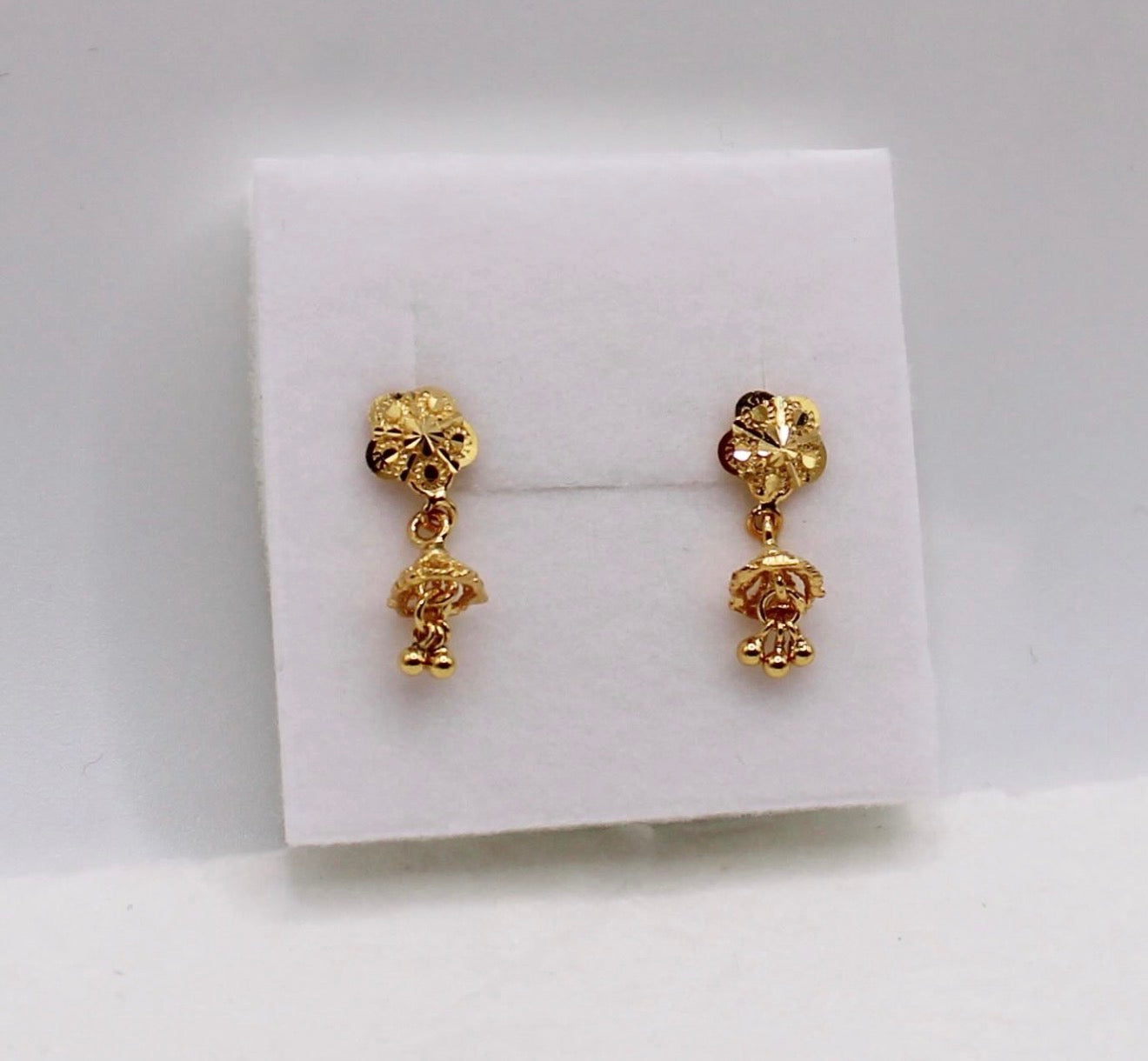 Super-mini Flower Jhumka