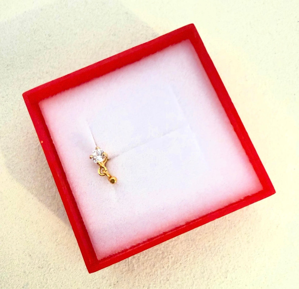 Single Drop Stud | 18carat