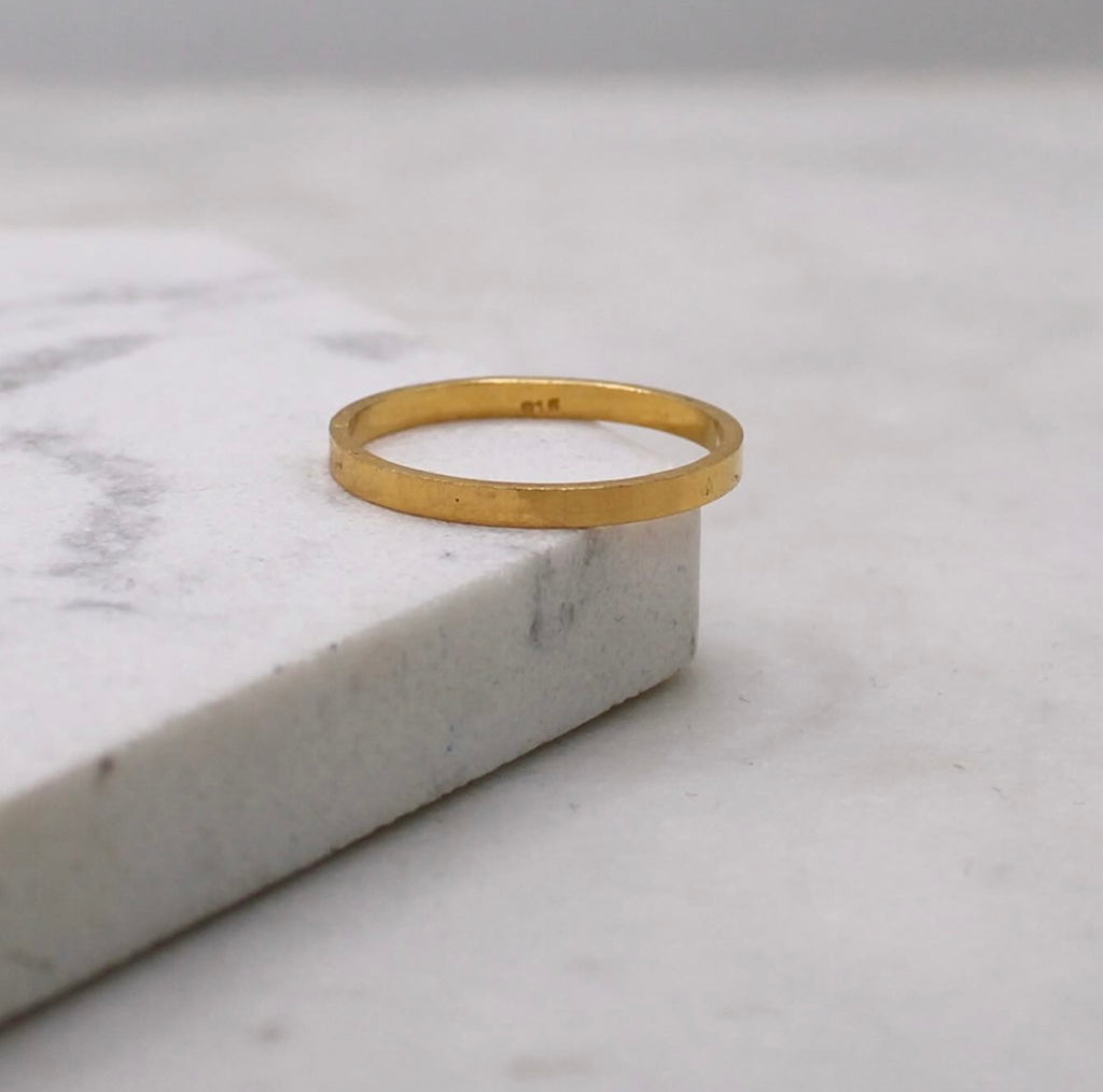 Plain 22carat Band Ring