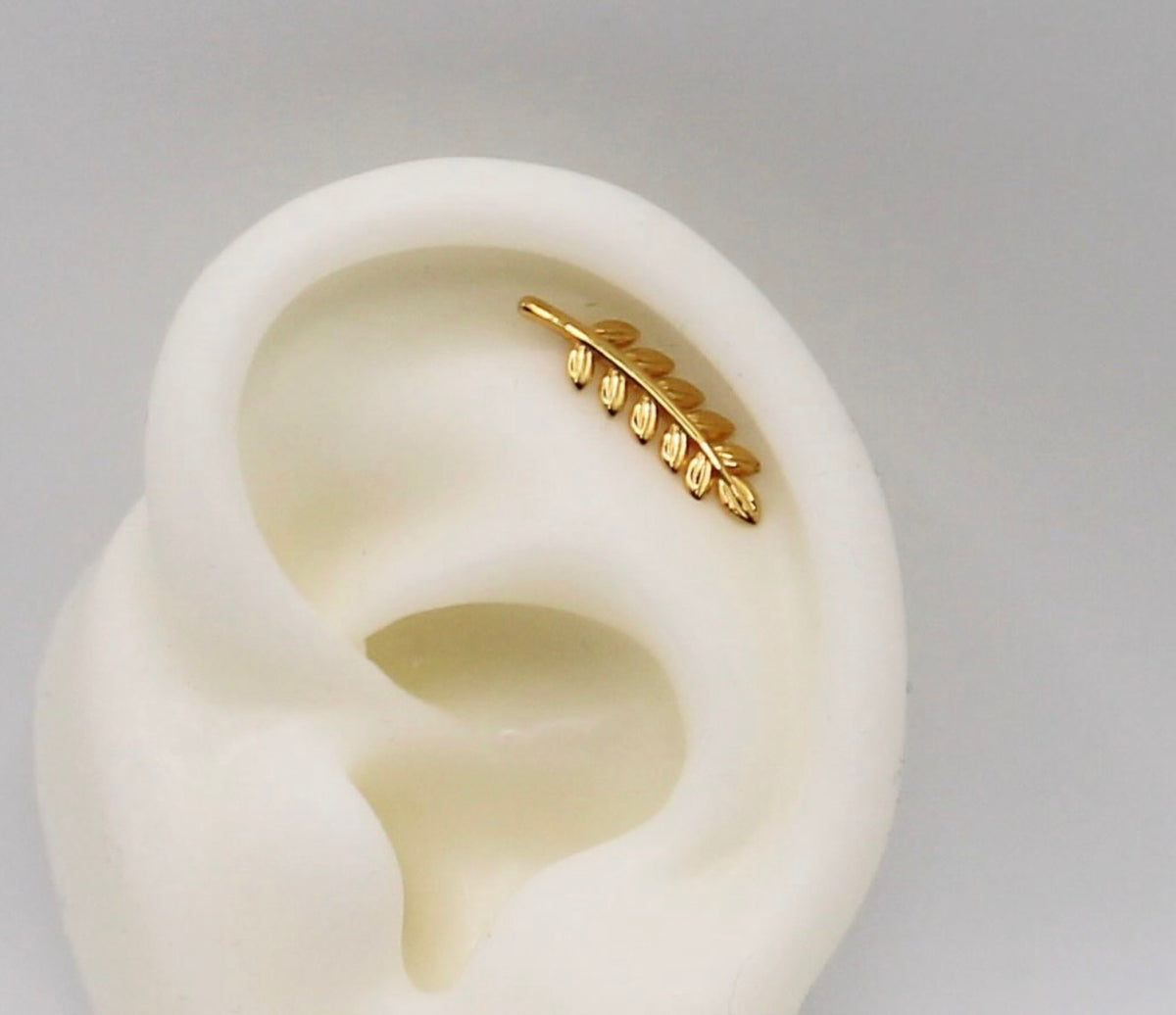 Leafy Climber Hooked Studs | left piercing only